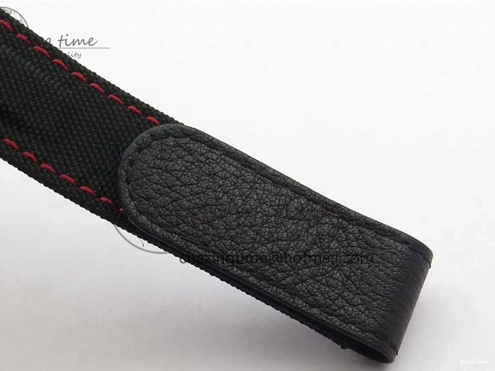 MiroTime 0414 Stretchable Daytona DIW All Black Carbon Noob 1:1 Best Edition Black Dial on Black Nylon Strap SA 2582